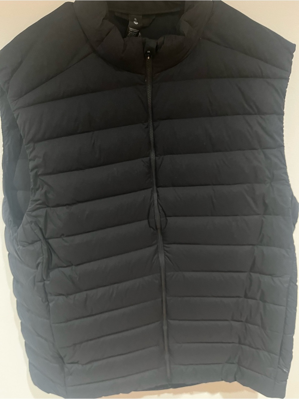 Lululemon Men's Quilted Black Packable Puffer Vest